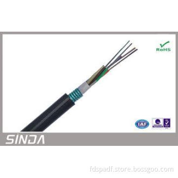 144 cores Multi mode PE Outdoor Direct Buried Fiber Optic C